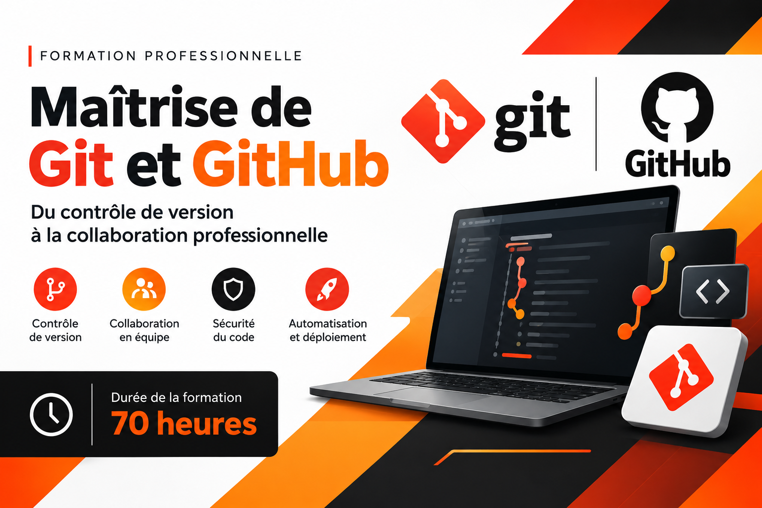 Git et GitHub : de débutant à professionnel